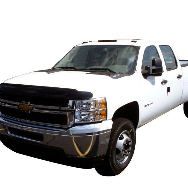 AVS 11-14 Chevy Silverado 2500 High Profile Bugflector II Hood Shield - Smoke