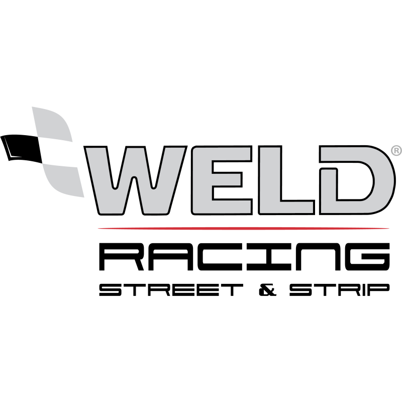 Weld S71 18x5 / 5x4.5 BP / 2.1in. BS Black Wheel (High Pad) - Non-Beadlock