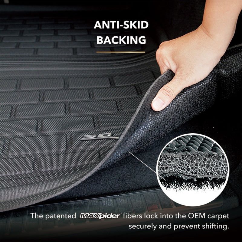 3D MAXpider 23+ Lexus RX SERIES Kagu Foldable Cargo Liner - Black