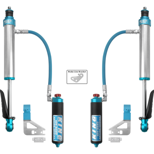 King Shocks 2022+ Toyota Tundra Rear 2.5 Dia Remote Reservoir Coilover & Adjuster (Pair)-Coilovers-King Shocks-KIN25001-397A-SMINKpower Performance Parts