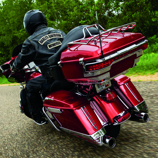 Kuryakyn Tri-Line Accent For Rear Tour-Pak Light Chrome