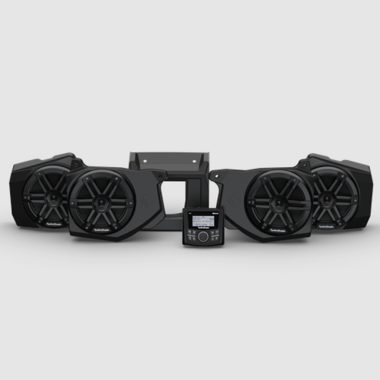 Rockford Fosgate 18+ Polaris Ranger (Gen-2) Stage-2 Audio System