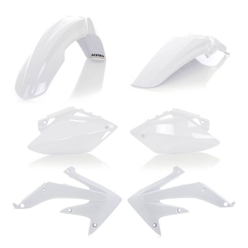 Acerbis 07-08 Honda CRF450R Plastic Kit - White-Plastics-Acerbis-ACB2082050002-SMINKpower Performance Parts