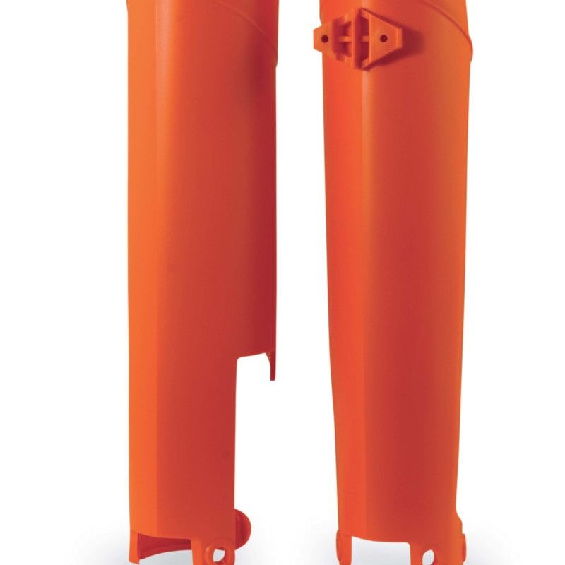 Acerbis 08-15 KTM EXC/XC-W/ SX/XC/SX-F/XC-F/14-15 Mx/Enduro Lower Fork Cover Set - Orange-Plastics-Acerbis-ACB2113750237-SMINKpower Performance Parts