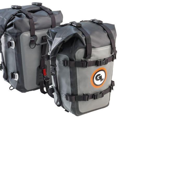 Giant Loop MotoTrekk Panniers 50L - Gray/Black