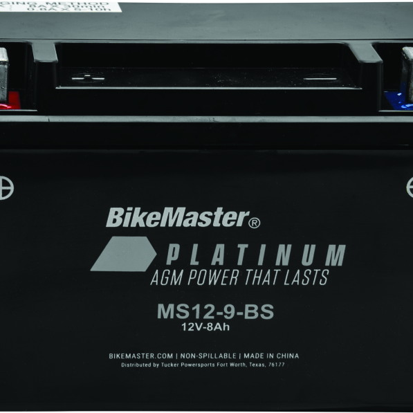 BikeMaster AGM Battery - MS12-9-BS