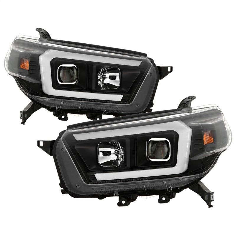 Spyder Signature Toyota 4Runner 10-13 Projector Headlights - Black (PRO-YD-T4R10SI-BK)-Headlights-SPYDER-SPY5087454-SMINKpower Performance Parts