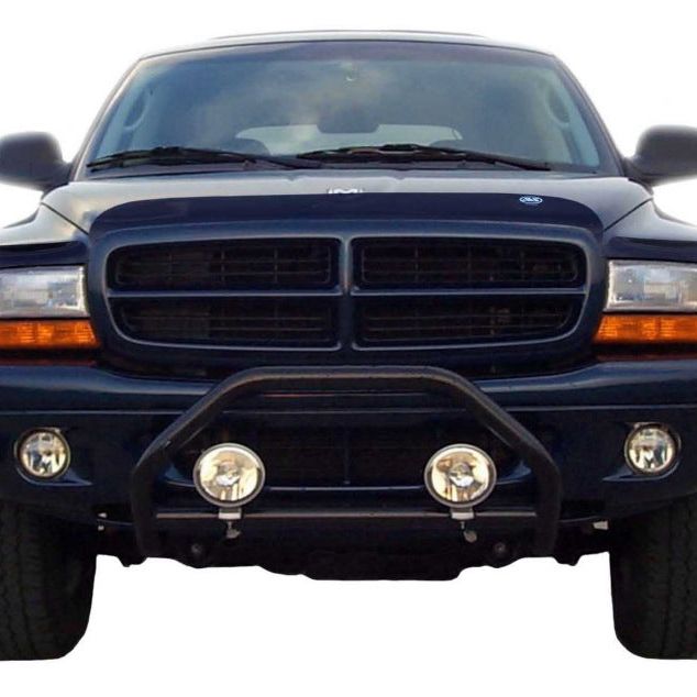 AVS 97-04 Dodge Dakota (Behind Grille 3 Pc) High Profile Bugflector II Hood Shield - Smoke