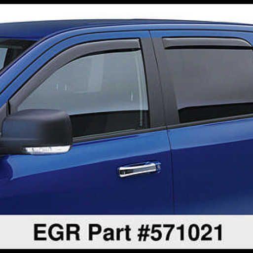 EGR 92-99 Chev Suburban/Yukon Tahoe / Crew Cab In-Channel Window Visors - Set of 4 (571021)