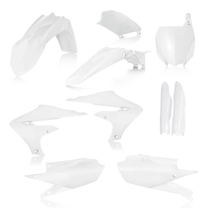 Acerbis 19-23 Yamaha YZ250F/YZ450FX/ 21-23 YZ250FX/ 18-22 YZ450F Full Plastic Kit - White-Plastics-Acerbis-ACB2736350002-SMINKpower Performance Parts