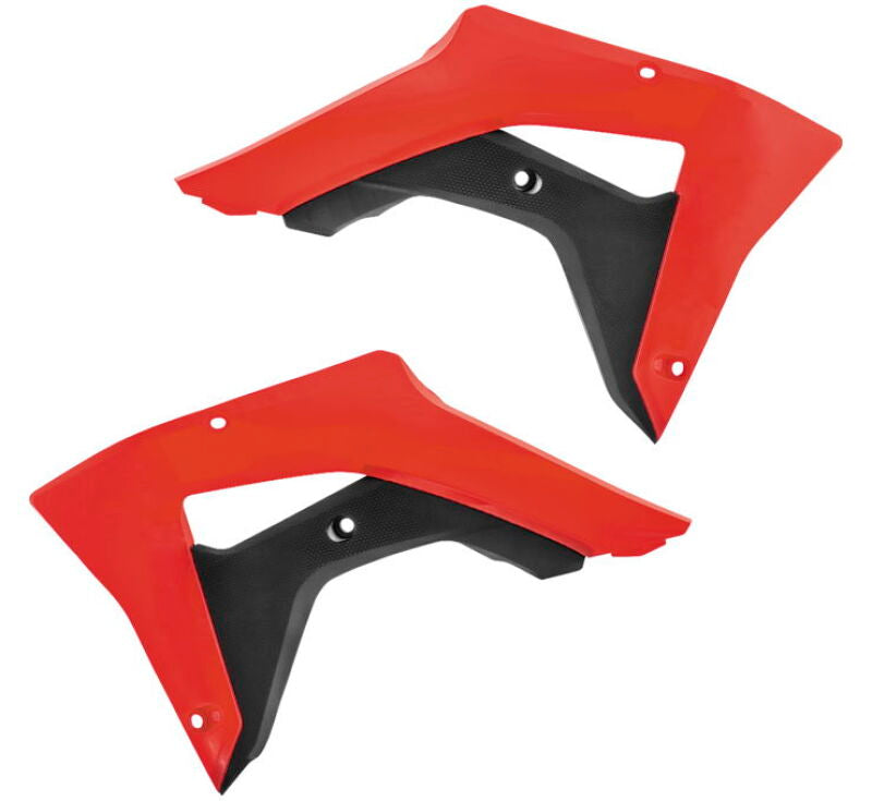 Acerbis 17-21 Honda CRF250RX/ CRF450L/ CRF450RX/ CRF450X Radiator Shroud - Red/Black