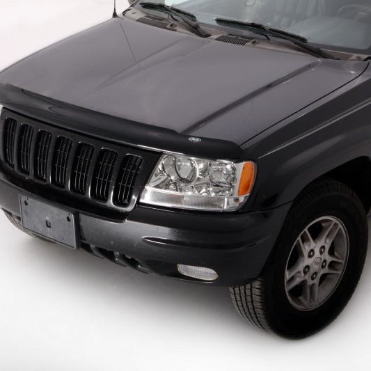 AVS 99-04 Jeep Grand Cherokee High Profile Bugflector II Hood Shield - Smoke