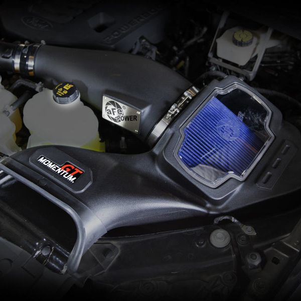 aFe Momentum GT Pro 5R Cold Air Intake System 2021-2022 Ford F-150 V6-3.5L (tt) PowerBoost-Cold Air Intakes-aFe-AFE50-70099R-SMINKpower Performance Parts