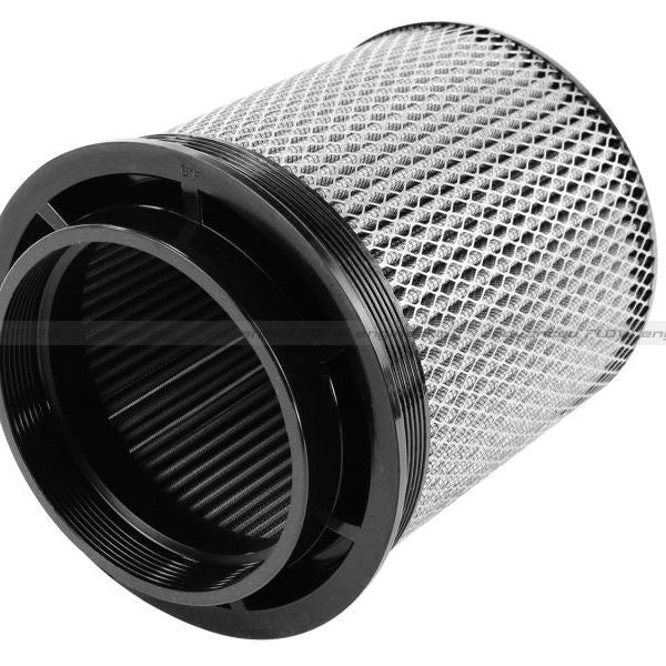 aFe MagnumFLOW Air Filter Pro DRY S 6in Flange x 8 1/8in Base/Top (INV) x 9in H-Air Filters - Universal Fit-aFe-AFE21-91059-SMINKpower Performance Parts