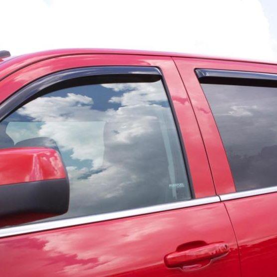 AVS 10-18 Toyota 4Runner Ventvisor In-Channel Front & Rear Window Deflectors 4pc - Smoke