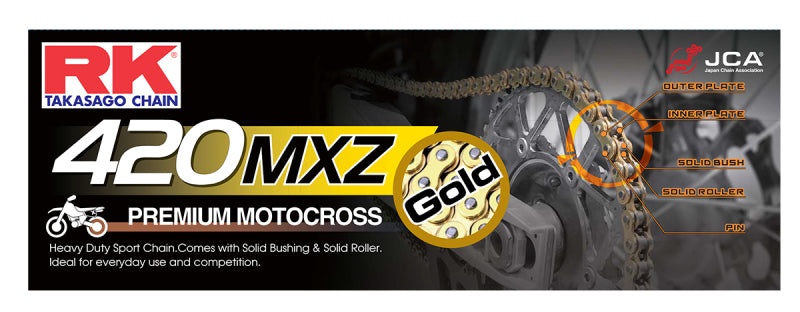 RK Chain GB420MXZ-120 - Gold