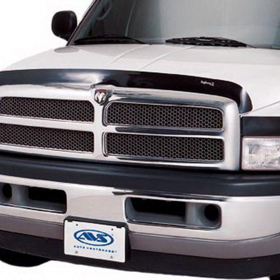 AVS 94-01 Dodge RAM 1500 Bugflector Deluxe 3pc Medium Profile Hood Shield - Smoke