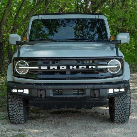 Diode Dynamics 21-Up Ford Bronco Stage Series Fog Pocket Kit - White Sport