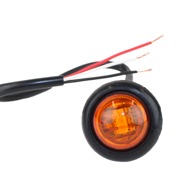 Fishbone Offroad Amber LEDs 3/4In Pair