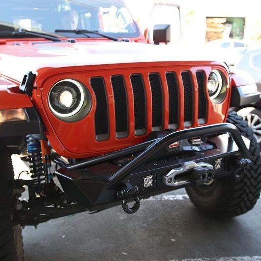 Oracle Jeep JL/Gladiator JT Oculus Bi-LED Projector Headlights - Amber/White Switchback SEE WARRANTY