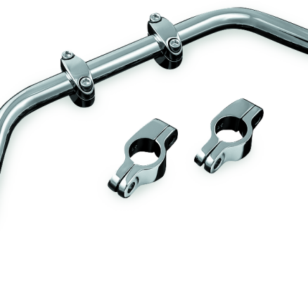 Kuryakyn Adjustable Mustache Bar For 91-17 Dyna Chrome