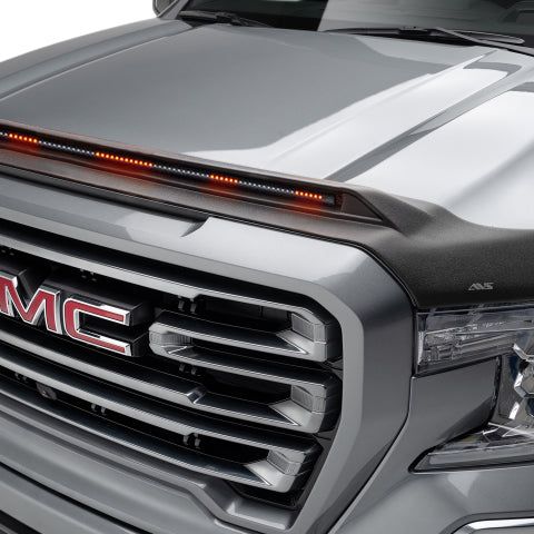 AVS 19-22 GMC Sierra 1500 Low Profile Aeroskin Lightshield Pro - Black