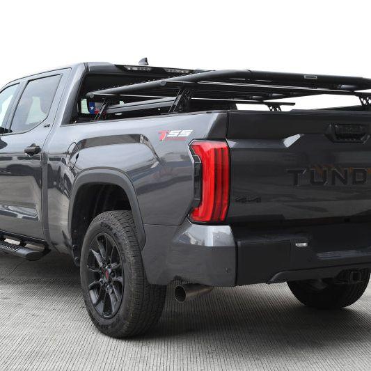 Go Rhino 15-22 Ford F-150 / 19-22 RAM 1500 / 07-21 Toyota Tundra XRS Cross Bars Kit - Tex. Blk