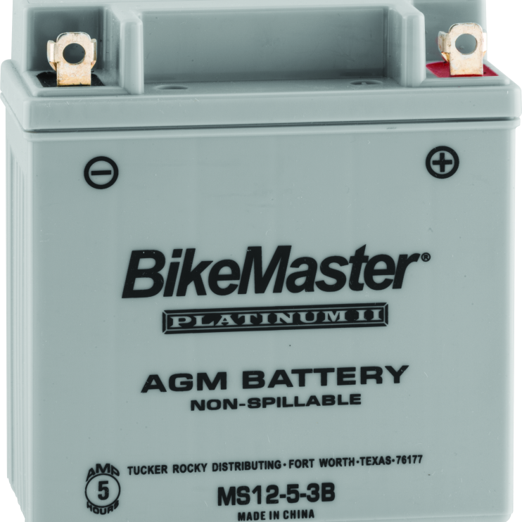 BikeMaster AGM Battery - MS12-5-3B