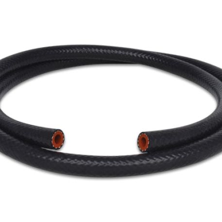 Vibrant 1in (25mm) I.D. x 5 ft. Silicon Heater Hose reinforced - Black-Hoses-Vibrant-VIB20475-SMINKpower Performance Parts