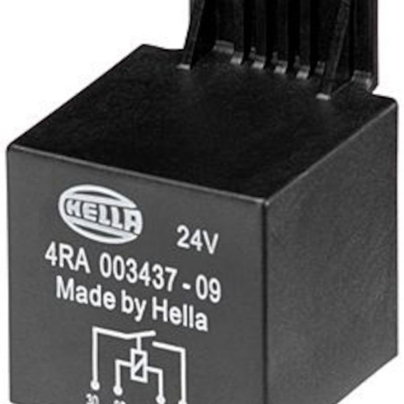 Hella Relay 24V 60A Spst Bkt-Light Accessories and Wiring-Hella-HELLA003437097-SMINKpower Performance Parts