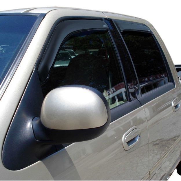 AVS 02-03 Lincoln Blackwood Ventvisor In-Channel Front & Rear Window Deflectors 4pc - Smoke