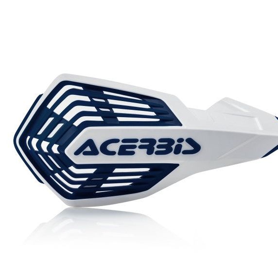 Acerbis X-Force Handguard - White/ Dark Blue-Hand Guards-Acerbis-ACB2801966819-SMINKpower Performance Parts
