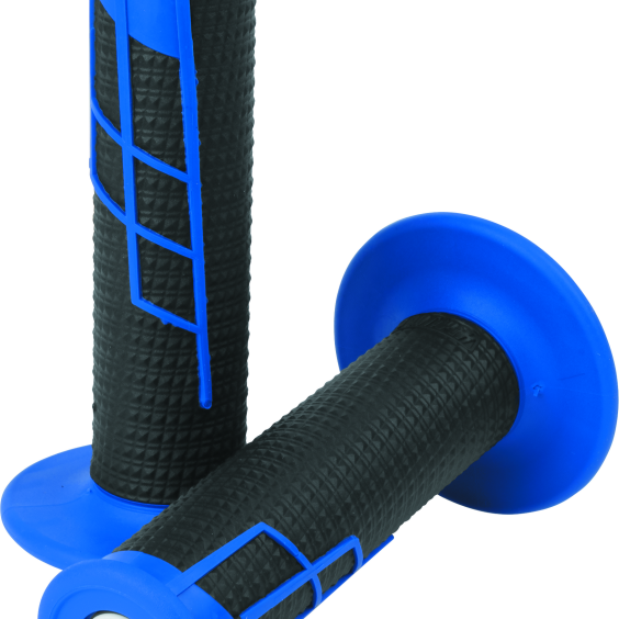 ProTaper Clamp-On 1/2 Waffle Grip - Blue/Black