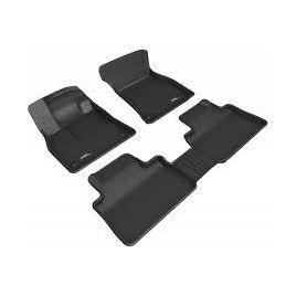 3D MAXpider 19-21 Audi E-Tron Kagu 1st + 2nd Row Floormats - Black - SMINKpower Performance Parts ACEL1AD05901509 3D MAXpider