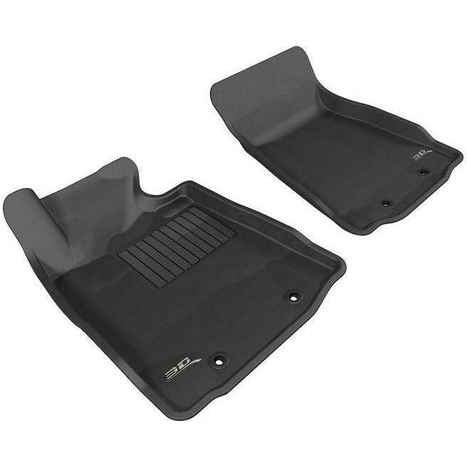 3D MAXpider 2009-2019 Nissan 370Z Kagu 1st Row Floormat - Black - SMINKpower Performance Parts ACEL1NS03811509 3D MAXpider