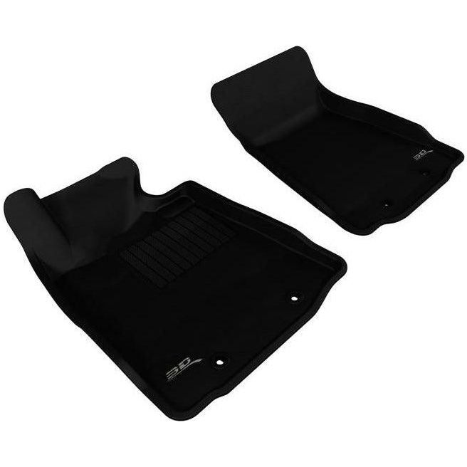 3D MAXpider 2009-2019 Nissan 370Z Kagu 1st Row Floormat - Black - SMINKpower Performance Parts ACEL1NS03811509 3D MAXpider