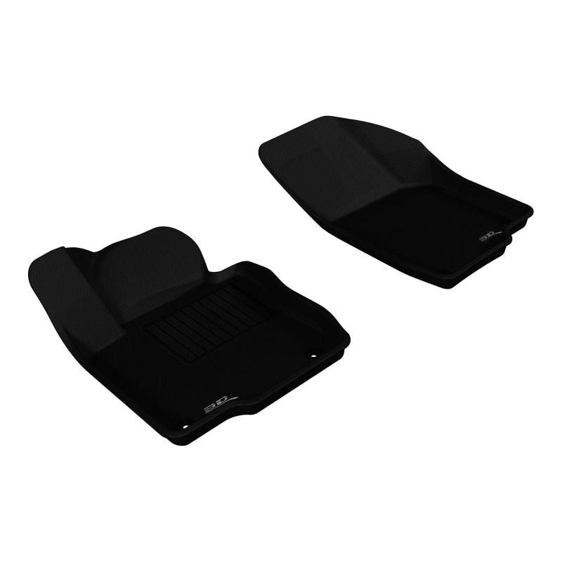 3D MAXpider 2012-2019 Volkswagen Passat Kagu 1st Row Floormat - Black - SMINKpower Performance Parts ACEL1VW05611509 3D MAXpider