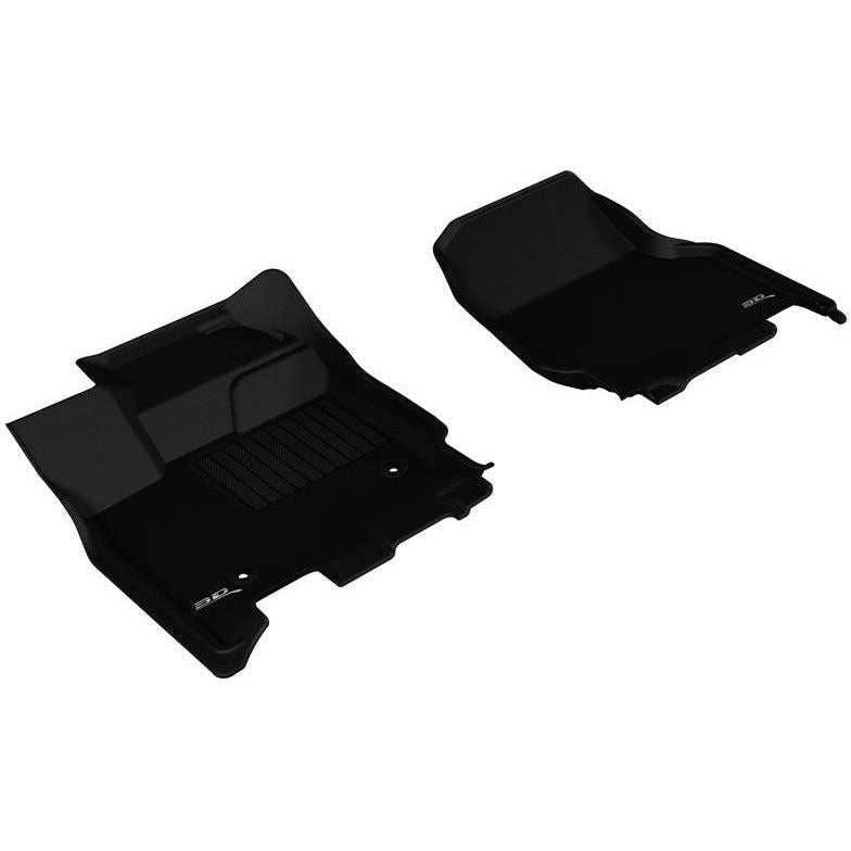 3D MAXpider 2015-2020 Ford F-150 Sprcab/Sprcrew Kagu 1st Row Floormat - Black - SMINKpower Performance Parts ACEL1FR08311509 3D MAXpider