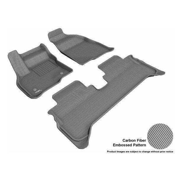 3D MAXpider 2017-2020 Chevrolet Bolt Ev Kagu 1st & 2nd Row Floormats - Gray - SMINKpower Performance Parts ACEL1CH08701501 3D MAXpider