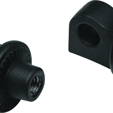 Kuryakyn Adjustable Stop Splined Peg Adapter Black