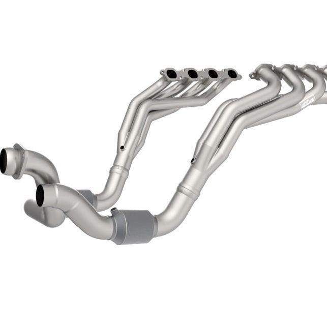 Kooks 20-22 Ford F250 7.3L V8 / Ford F350 7.3L V8 1-7/8in x 3in SS Headers w/ Green Catted Conn