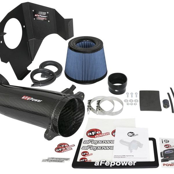 aFe MagnumFORCE Intakes Stage-2 P5R Carbon Fiber AIS 11-17 Dodge Challenger/Charger V8-5.7L Hemi-Cold Air Intakes-aFe-AFE54-12162-C-SMINKpower Performance Parts