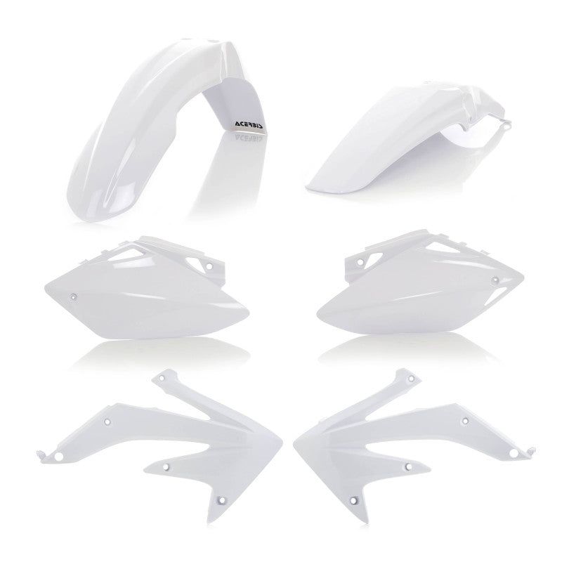 Acerbis 05-06 Honda CRF450R Plastic Kit - White-Plastics-Acerbis-ACB2071100002-SMINKpower Performance Parts