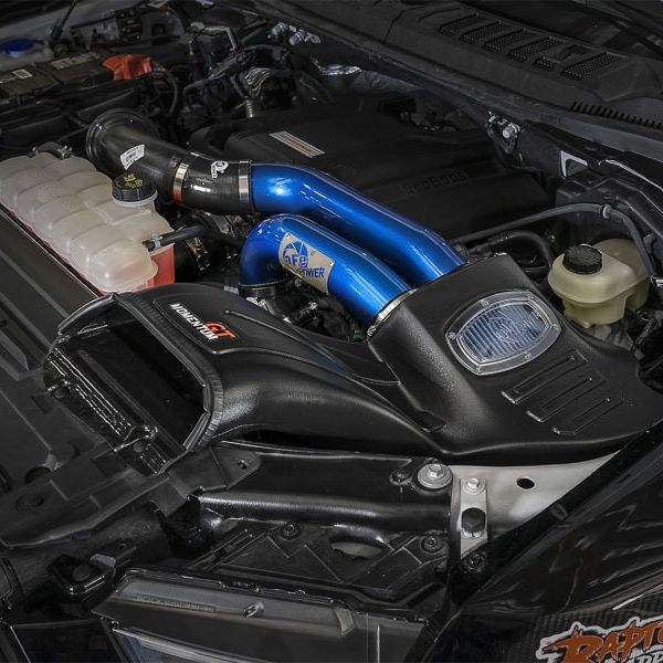 aFe POWER Momentum XP Pro 5R Intake System 2017 Ford F-150 Raptor V6-3.5L (tt) EcoBoost-Cold Air Intakes-aFe-AFE54-73120-L-SMINKpower Performance Parts