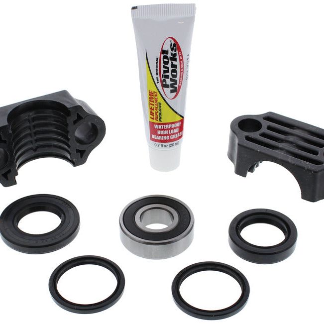 Pivot Works 10-11 Yamaha YFM350 Grizzly IRS PW Steering Stem Bearing Kit