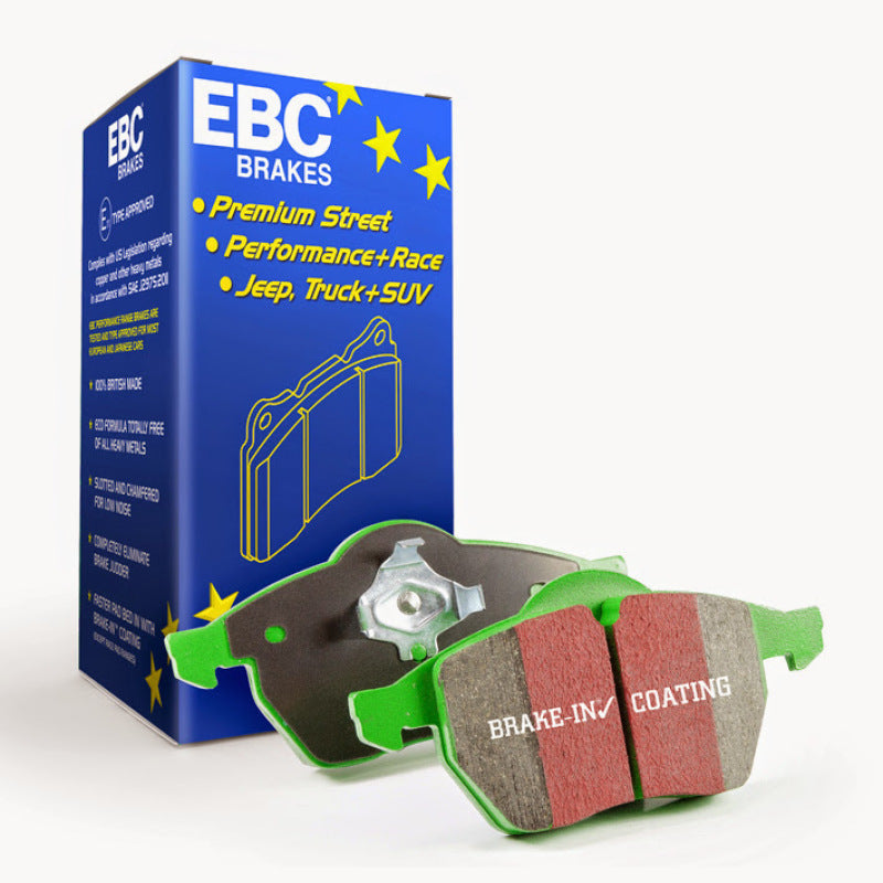 EBC 06-09 Infiniti FX35 3.5 Greenstuff Front Brake Pads