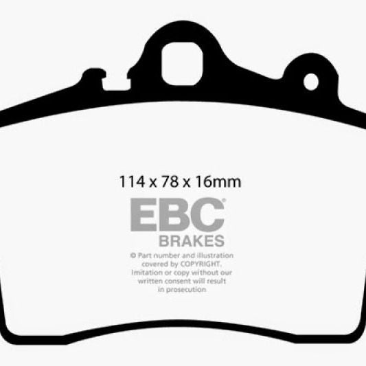 EBC 97-99 Porsche Boxster Bluestuff Front Brake Pads-Brake Pads - Racing-EBC-EBCDP51207NDX-SMINKpower Performance Parts