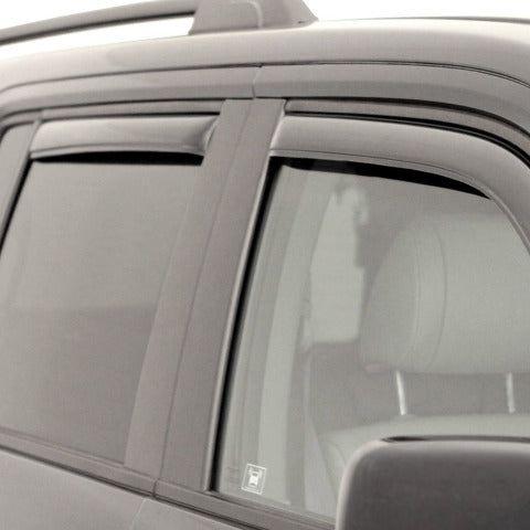 AVS 13-18 Nissan Pathfinder Ventvisor In-Channel Front & Rear Window Deflectors 4pc - Smoke