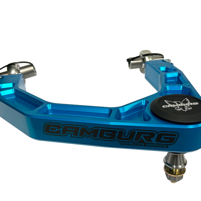 Camburg Ford Raptor 17-23 KINETIK V2 Performance Billet Uniball Upper Arms (King Blue)