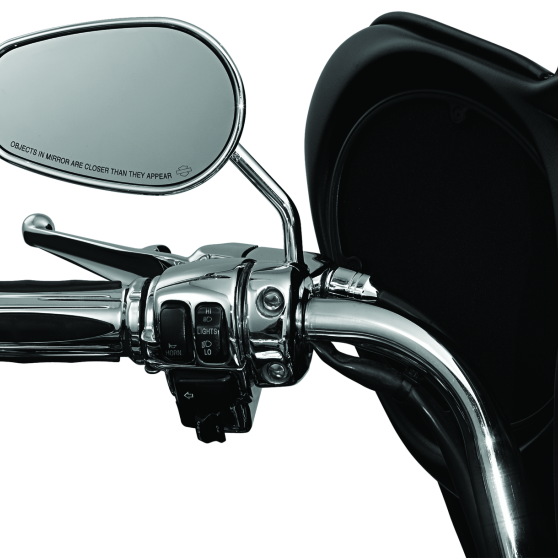 Kuryakyn Mirror Stem 3in Outward Extenders Chrome